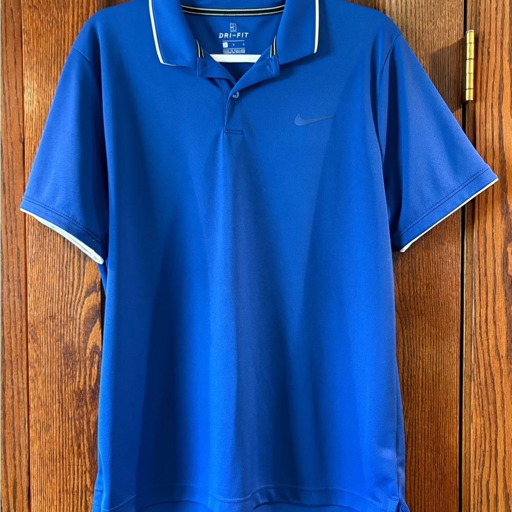 Nike Court Dri-FIT Men’s Royal Blue Polo Shirt Tennis